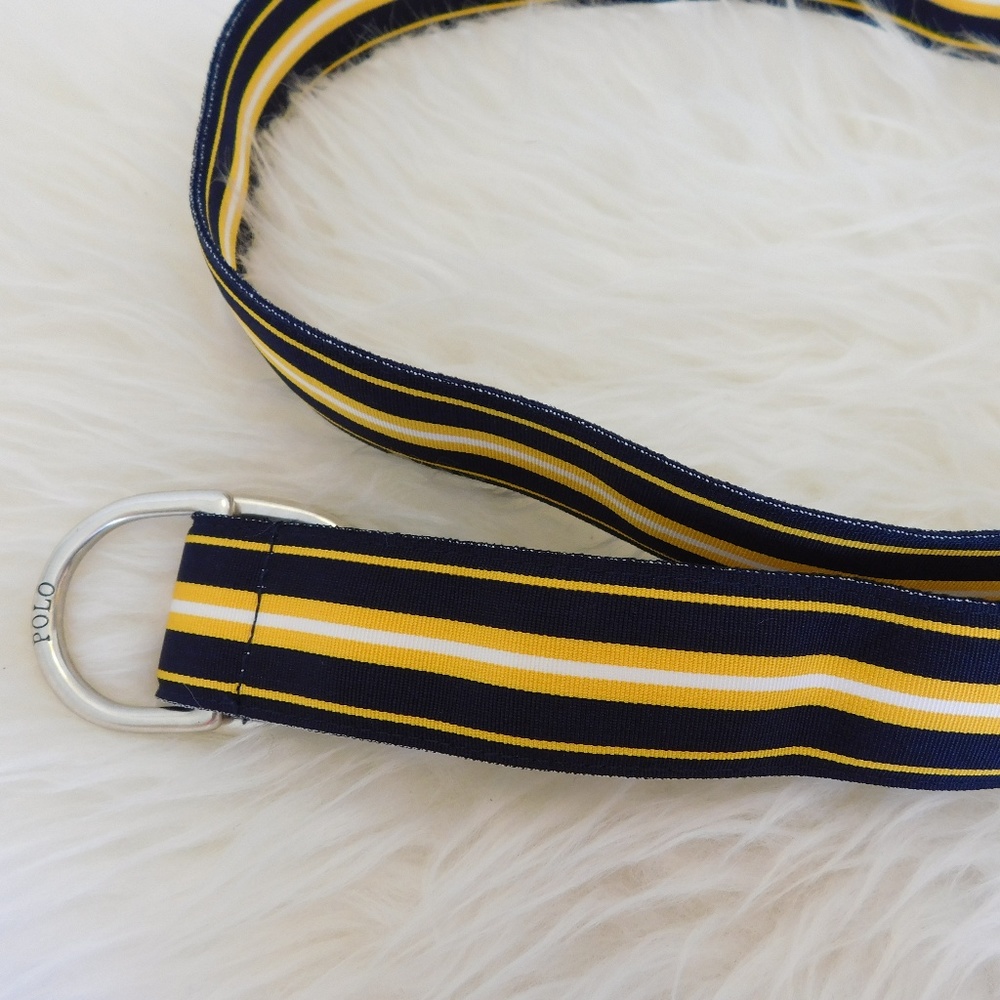 SOLD-Vintage 80's Polo Ralph Lauren Preppy BELT - Picture 5 of 5